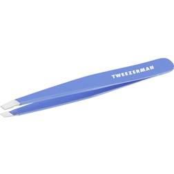 Tweezerman Stainless Steel Slant Tweezers - Lapis Blue