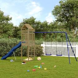 vidaXL Outdoor Playset Impregnated Wood Pine