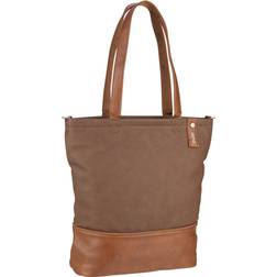 Zwei CITYSHOPPER cognac PU