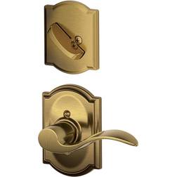 Schlage Lock Company F59ACC609CAMLH Accent Left Handed Interior Pack Lever