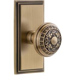 Carre Rose Dummy Door Knob Set Knob