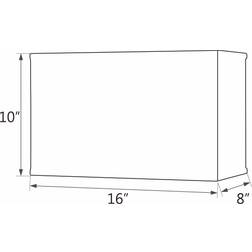 Aspen Creative Corporation Rectangle Hardback Shade