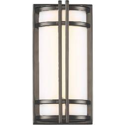 Modern Forms Skyscraper Aluminum/Glass/Metal Wall Flush Light