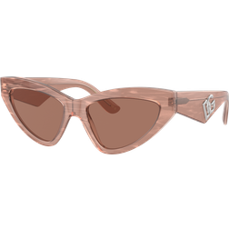 Dolce & Gabbana Femme Sunglass DG4439 Fleur Caramel