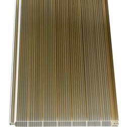 Gutta Gutta PVC-Hohlkammerpaneel 200 x 20 cm 16 mm bronze