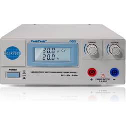 PeakTech 6155 Laboratorie Strømforsyning 1...30 VDC 20 A