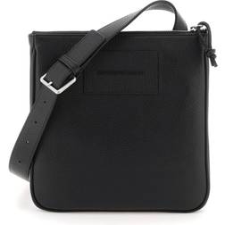 Emporio Armani Læder Crossbody Bag - Black