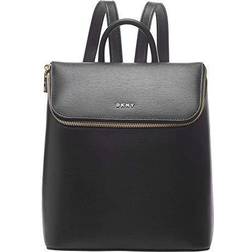 DKNY Damen Bryant Tz Rucksack, Schwarz/Gold, Einheitsgröße