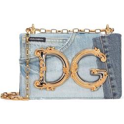 Dolce & Gabbana DG Girls bag in patchwork denim