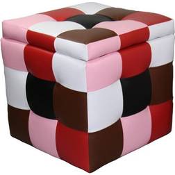 Ore International 16 H Checkered Storage Bench