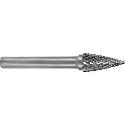 Ruko 116025 Burr Carbide metal Pointed arch 6 mm Length 58 mm Shank diameter 6 mm