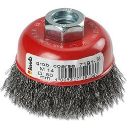 Kwb AGGRESSO-FLEX Top brushes, corrugated HSS-Steel wire for use with angle grinders 719136 1 pcs