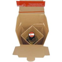 Colompac CP181.101 Flasker Forsendelsesrør 74x74x305mm 1 Flaske Brun 1 Stk
