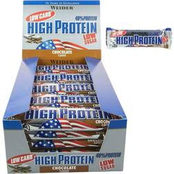 Weider 40% Lav Carb Høj Protein Bar 24 x 50g