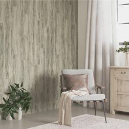 vidaXL Pannelli Da Parete Effetto Legno Grigio PVC 4,12 M
