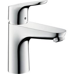 Hansgrohe Focus Chrome Basin Mixer Tap 100 LowFlow 3.5 l/min With Pop