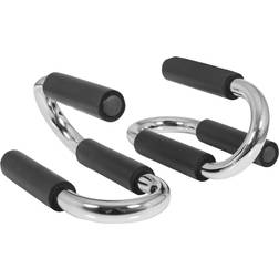 Gorilla Sports Push Up Håndtag Chrom