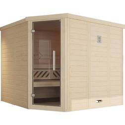 Weka Design-Sauna KEMI Eck 2