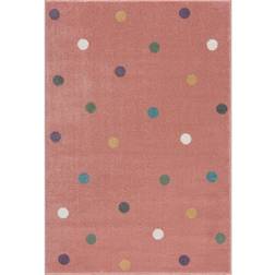 Livone Kinderteppich Happy Rugs Wheel rosa/multi