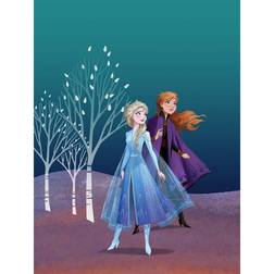 Komar Disney Wandbild Frozen Sisters Kinderzimmer, Babyzimmer, Dekoration, Kunstdruck