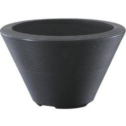 Crescent Garden Gramercy Planter, Large Flower Pot, 20-Inch