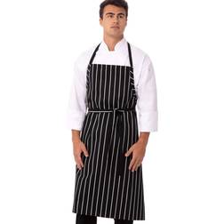 Chef Works A100-BCS English Apron Black, White