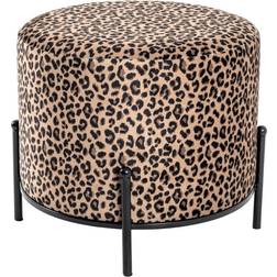 Motif Léopard 35 cm Tabouret