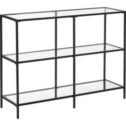 Vasagle Moderne 3-Tiers Med Hærdet Glashylder 100 x 30 Konsolbord