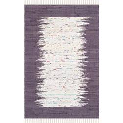 Safavieh Handmade Flatweave Montauk White, Purple 36x60"