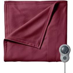 Sunbeam Full Fleece Blankets Red