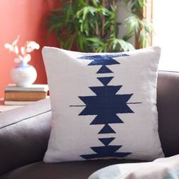 Safavieh Nichole Tribal Navy/ Complete Decoration Pillows Blue, White, Beige