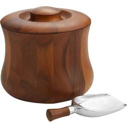 Nambe Nara Ice Bucket With Scoop Cubo de hielo