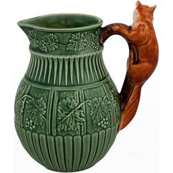 Bordallo Pinheiro Fox Ceramic/Earthenware/Stoneware Pitcher