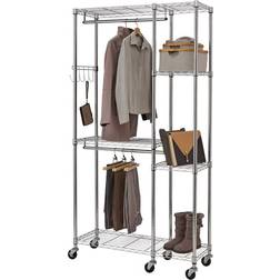 Trinity Ecostroage Mobile Organizer Clothes Rack