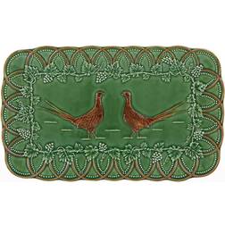 Bordallo Pinheiro Woods Pheasants Serving Tray