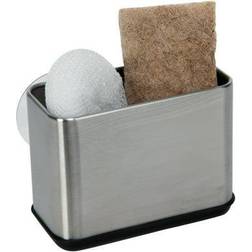Kitchen Details Cup Sponge Basket Space-Saving Suction Sink Caddy 4192-SS Utensil Holder