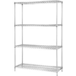 Lorell Industrial Wire Starter Kit Shelving System