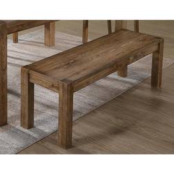 Best Master Furniture Driftwood 2 Settee Bench