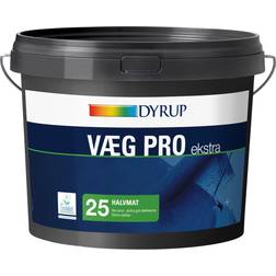 Dyrup Wall Pro 25 Extra Vægmaling White 9L