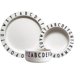 Design Letters Eat & Learn Plate Set Tritan