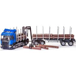 Emek Scania Timber Truck K Crane