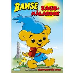 Målarbok När Bamse var liten