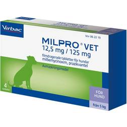 Virbac vet, filmdragerad tablett 12,5 mg/125