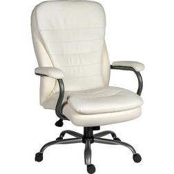 Teknik Goliath White Heavy Duty Executive Office Chair