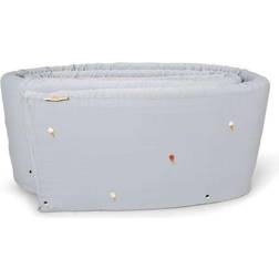 Filibabba Bed Bumper Embroidered Cool Summer Design 11.8x133.9"