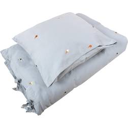 Filibabba Junior Bedding Embroidered Cool Summer Design Pearl 39.4x55.1"