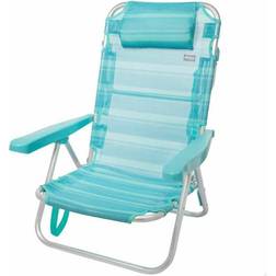 Colorbaby Polstrede Campingstol Color Baby Mediterran Turkisblå Aluminium