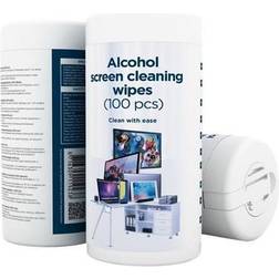 Gembird Alcohol Screen Cleaning Wipes 100-Pcs