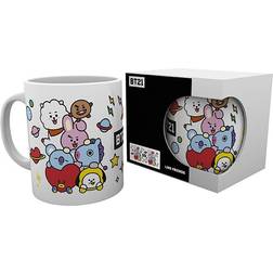 BT21 Characters Stack 320 ml Becher