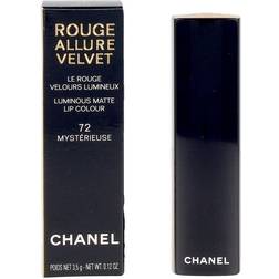 Chanel Rouge Allure Velvet Luminous Matte Lip Colour #72 Mystérieuse